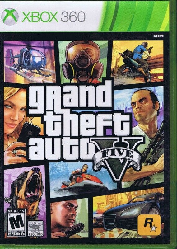 Grand Theft Auto V 5 VINTAGE XBox Game  