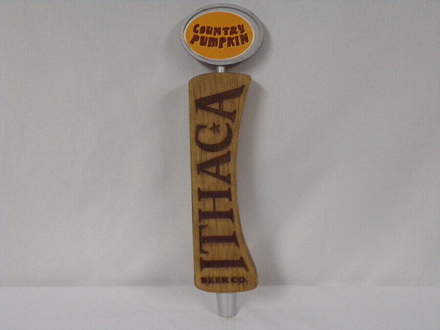 ORIGINAL Ithaca Country Pumpkin Beer Tap Handle 