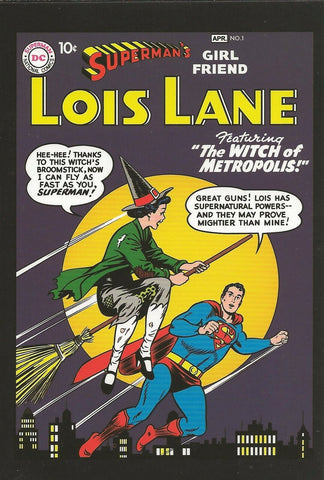 Superman's Girlfriend Lois Lane #1 (1958) 4x5" Cover Postcard 2010 DC Comics  