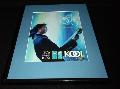 2006 Kool Menthol Lights Cigarettes Framed 11x14 ORIGINAL Advertisement