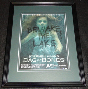 Bag of Bones 2011 Framed ORIGINAL 11x14 Advertisement Pierce Brosnan A&E B