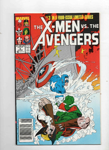 X Men vs Avengers #3 ORIGINAL Vintage 1987 Marvel Comics