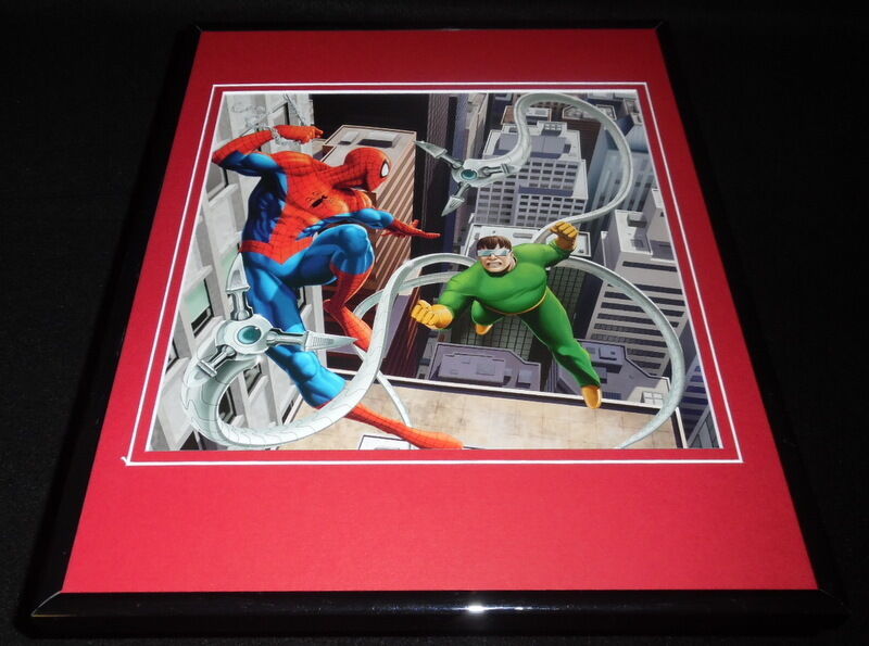 Amazing Spiderman vs Dr Octopus Framed 11x14 Photo Display 