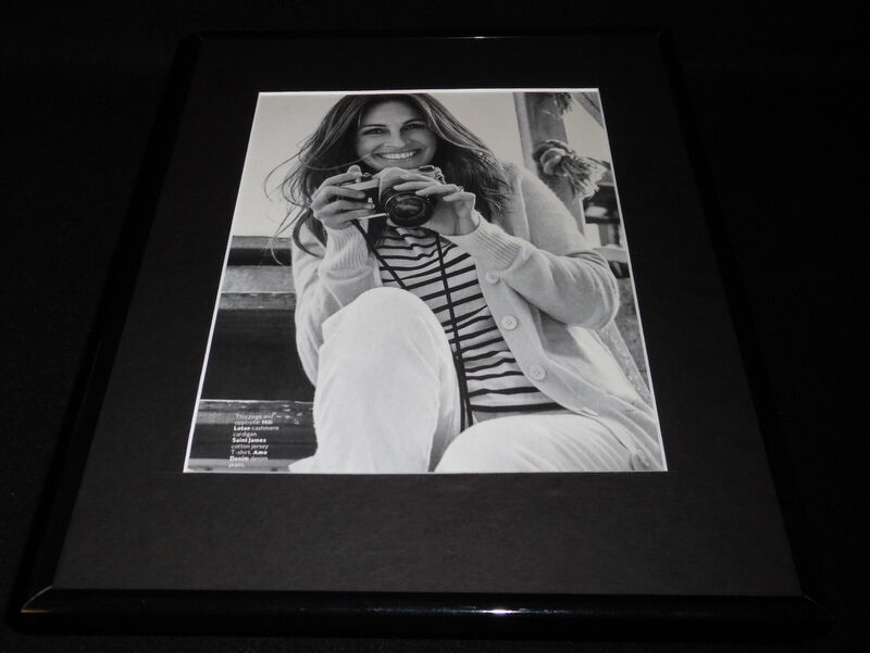 Julia Roberts 2016 Amo Denim Framed 11x14 Photo Display