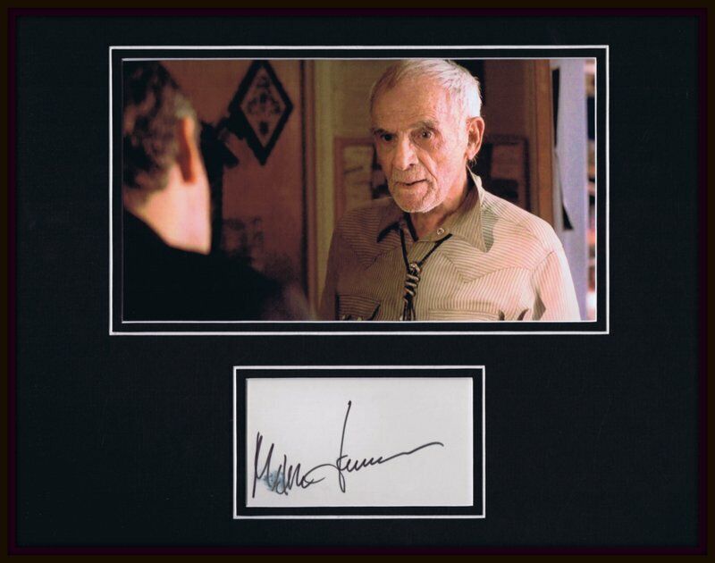 Marc Lawrence Signed Framed 11x14 Photo Display From Dusk Till Dawn