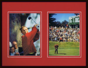 Arnold Palmer 1966 US Open Olympic Club Framed 11x14 Photo Display