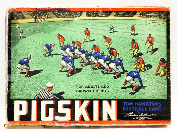 VINTAGE 1946 Parker Brothers Tom Hamilton Pigskin Football Board Game