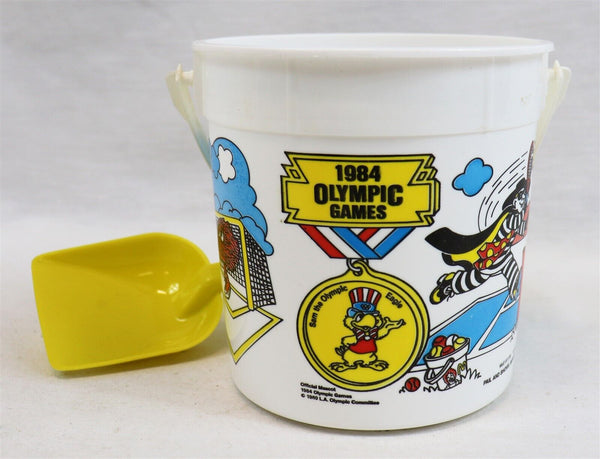 VINTAGE 1984 McDonald's Happy Pail Beach Bucket 84 Olympics Hamburglar