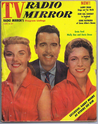 ORIGINAL Vintage November 1956 TV Radio Mirror Magazine Tennessee Ernie Ford