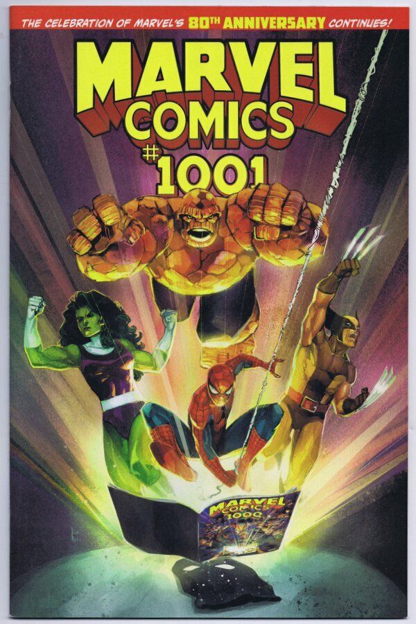 Marvel Comics #1001 2019 80th Anniversary Wolverine Spider-Man She Hulk Thing