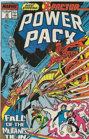 Power Pack #35 ORIGINAL Vintage 1988 Marvel Comics 