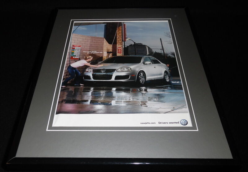 2005 Volkswagen VW Jetta Framed 11x14 ORIGINAL Advertisement