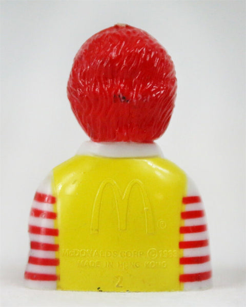 VINTAGE 1984 McDonald's Ronald McDonald Pencil Sharpener