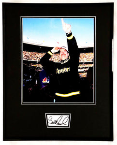 Bill Cowher Signed Framed 16x20 Photo Display 1995 AFC Championship Steelers