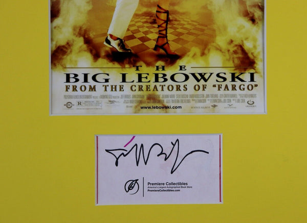 Jeff Bridges Signed Framed 11x14 Big Lebowski Poster Display PREMIERE