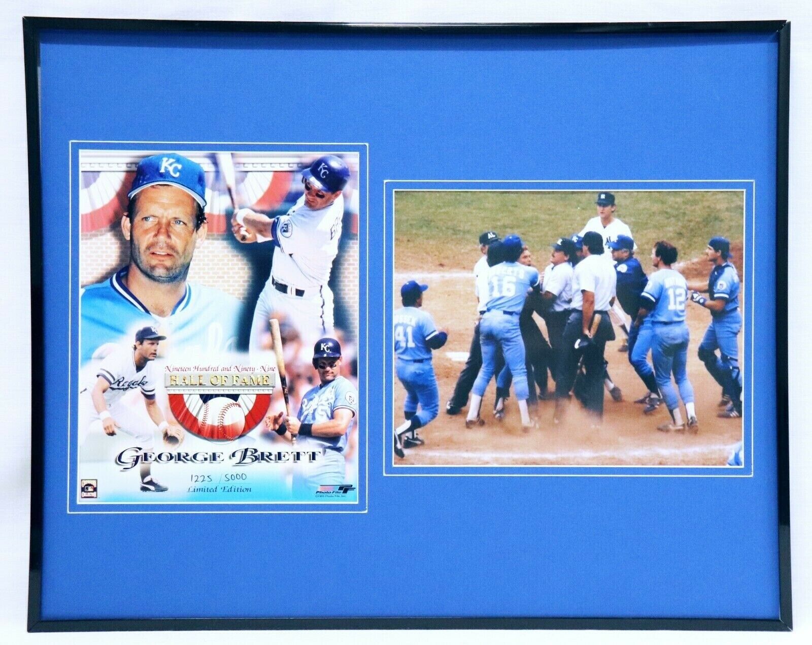 George Brett Framed 16x20 Limited Edition Photo Display Royals Pine Tar Incident