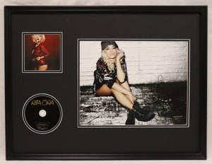 Rita Ora Signed Framed 18x24 Photo & CD Display I Will Never Let You Down JSA