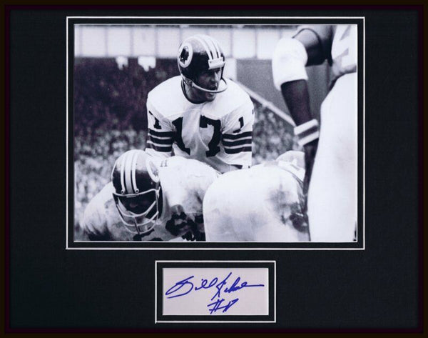 Billy Kilmer Signed Framed 11x14 Photo Display Washington UCLA