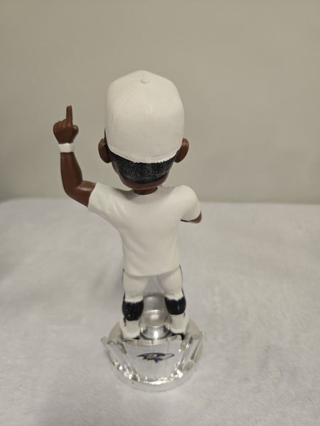 Ray Lewis Forever Collectibles Bobblehead 26/500 Ravens w/ Trophy