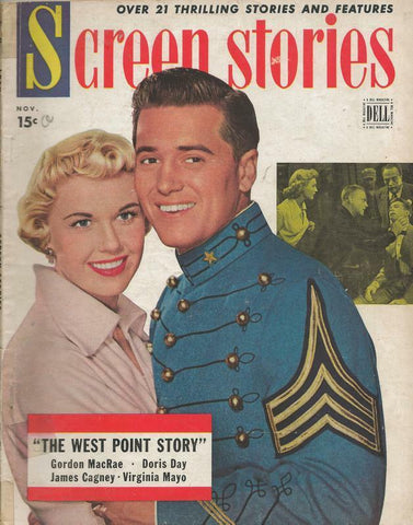 ORIGINAL Vintage November 1950 Screen Stories Magazine Doris Day Gordon Macrae