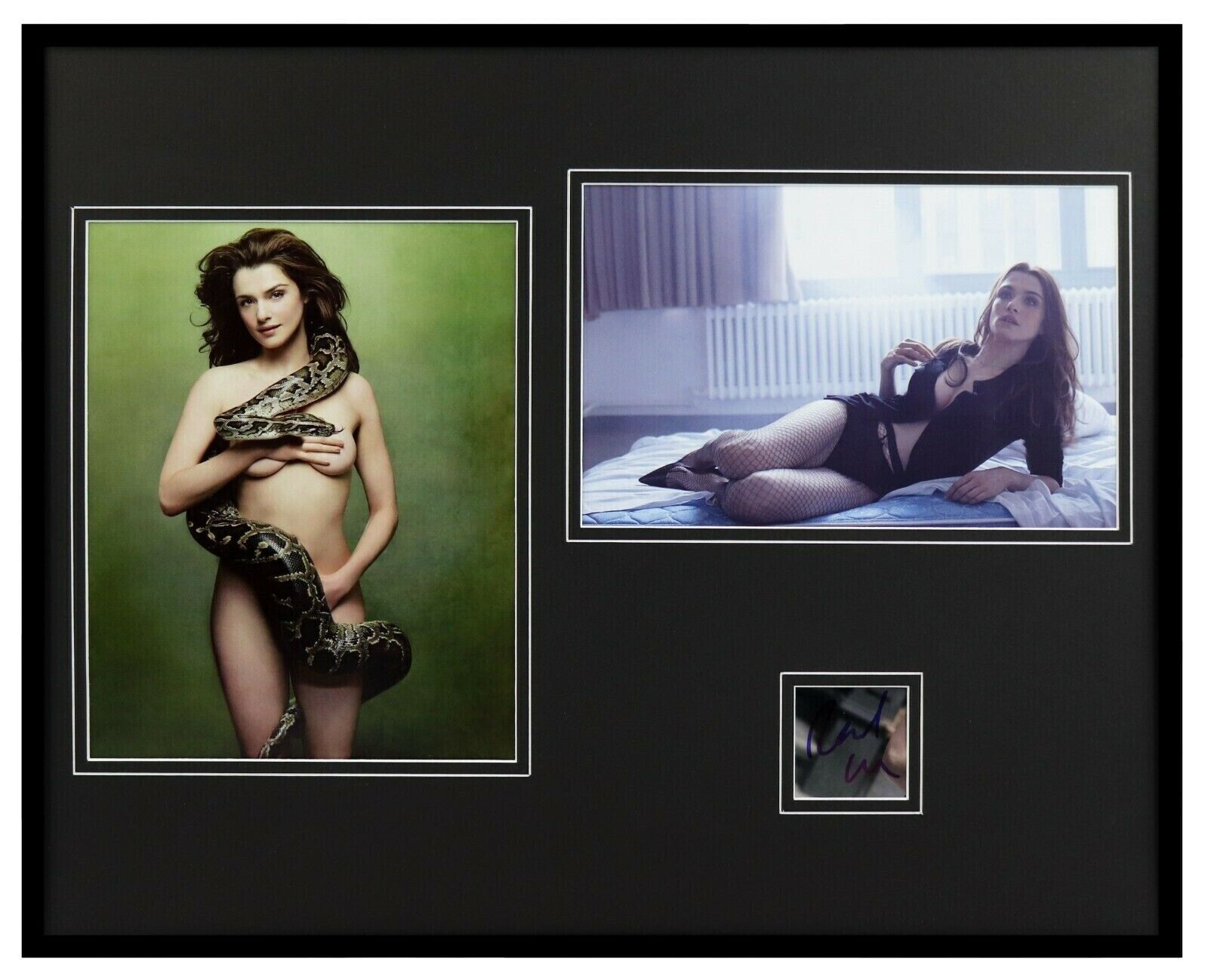 Rachel Weisz Signed Framed 16x20 Photo Set The Mummy JSA