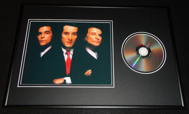 Goodfellas Framed 12x18 DVD & Photo Display Robert De Niro Joe Pesci