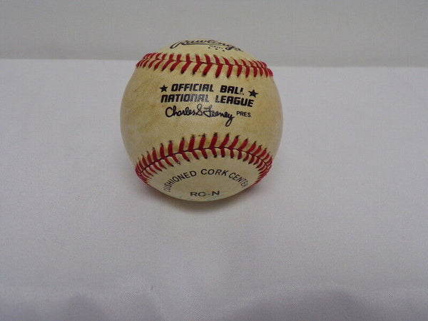 Tony Pena Signed Charles Feeney ONLB Baseball Pirates Cardinals Royals