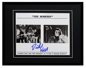 Richard Kiel Signed Framed 11x14 Photo Display w/ The Monkees