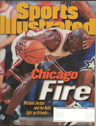 ORIGINAL Vintage June 3 1996 Michael Jordan Sports Illustrated Magazine