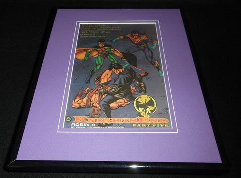 Knights End 1994 Robin DC 11x14 Framed ORIGINAL Vintage Advertisement