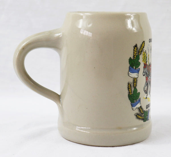 VINTAGE Gruss Aus Munchen Oktoberfest Heavy Beer Stein