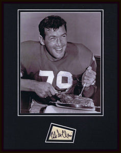 Bob St Clair Signed Framed 11x14 Photo Display JSA 49ers 