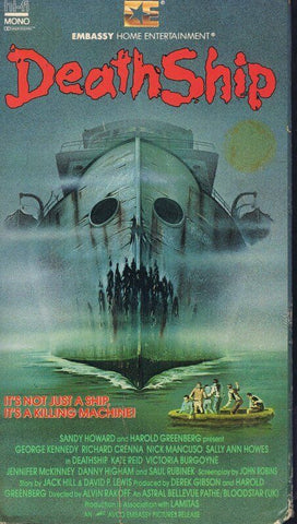 Death Ship VINTAGE VHS Cassette George Kennedy Richard Crenna