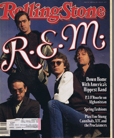 VINTAGE Apr 20 1989 Rolling Stone Magazine #550 REM Fine Young Cannibals