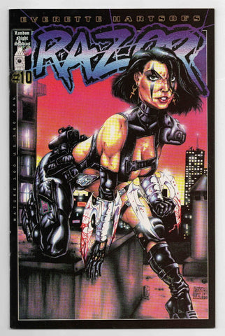 Razor #10 VINTAGE 1994 London Night Comics GGA