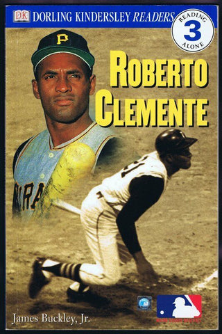 ORIGINAL Vintage 2001 DK Books Roberto Clemente Reading Alone Paperback