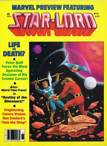 ORIGINAL Vintage 1979 Marvel Preview #18 Last Star Lord Guardians of the Galaxy