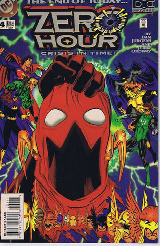 Zero Hour Crisis in Time #4 ORIGINAL Vintage 1994 DC Comics 