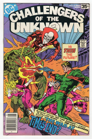 Challengers of the Unknown #86 VINTAGE 1978 DC Comics Swamp Thing