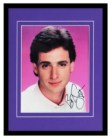 Bob Saget Signed Framed 11x14 Photo Display AW Full House Danny Tanner