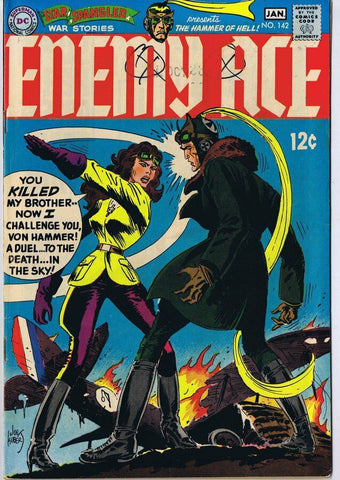 Star Spangled War Stories #142 ORIGINAL Vintage 1969 DC Comics Enemy Ace