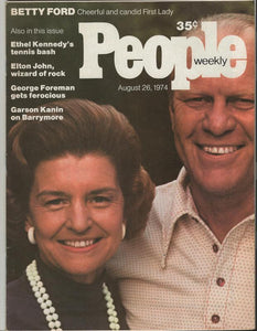 People Weekly Magazine August 26 Gerald & Betty Ford