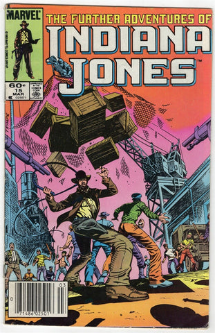 Further Adventures of Indiana Jones #15 ORIGINAL Vintage 1984 Marvel Comics