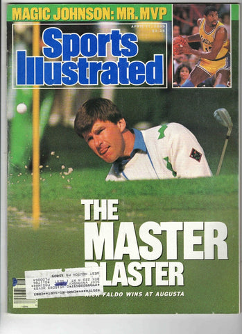 Apr 17 1989 Sports Illustrated Magazine Nick Faldo Masters