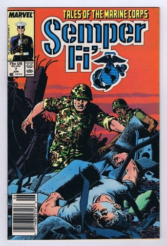 Semper Fi #7 ORIGINAL Vintage 1989 Marvel Comics