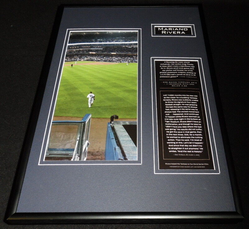 Mariano Rivera 12x18 Framed Photo Display Yankees