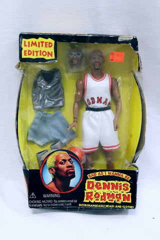 ORIGINAL Vintage 1997 Dennis Rodman Bad as I Wanna Be 12" Action Figure