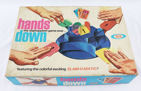 VINTAGE 1964 Ideal Hands Down Board Game