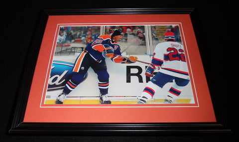 Wayne Gretzky Framed 11x14 Photo Display Oilers Winter Classic