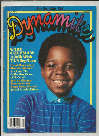 ORIGINAL Vintage 1984 Dynamite Magazine #117 Gary Coleman Diffrent Strokes